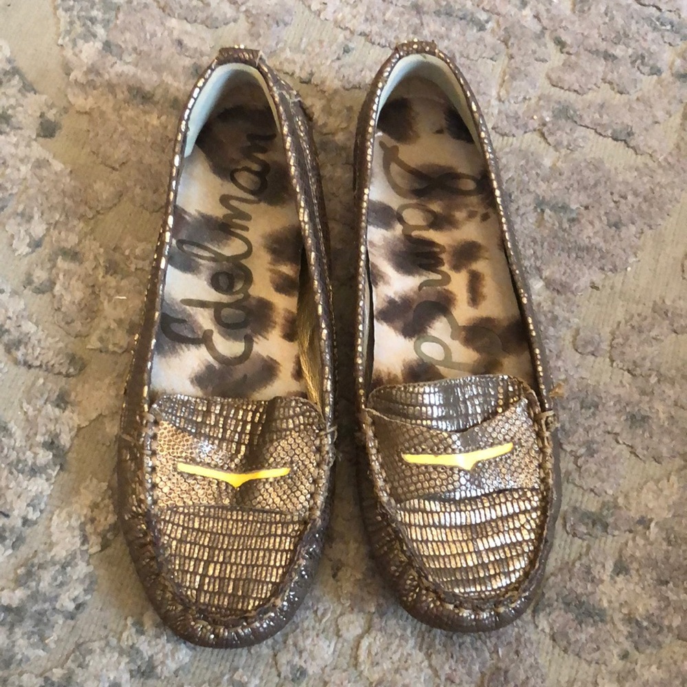 Sam Edelman Jones loafers in gunmetal